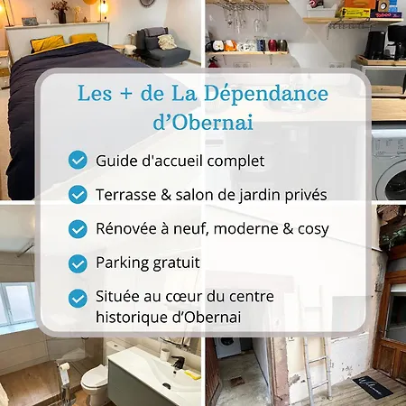 Daire La Dependance D'obernai - Parking Gratuit - Centre - Commerces A Proximite *